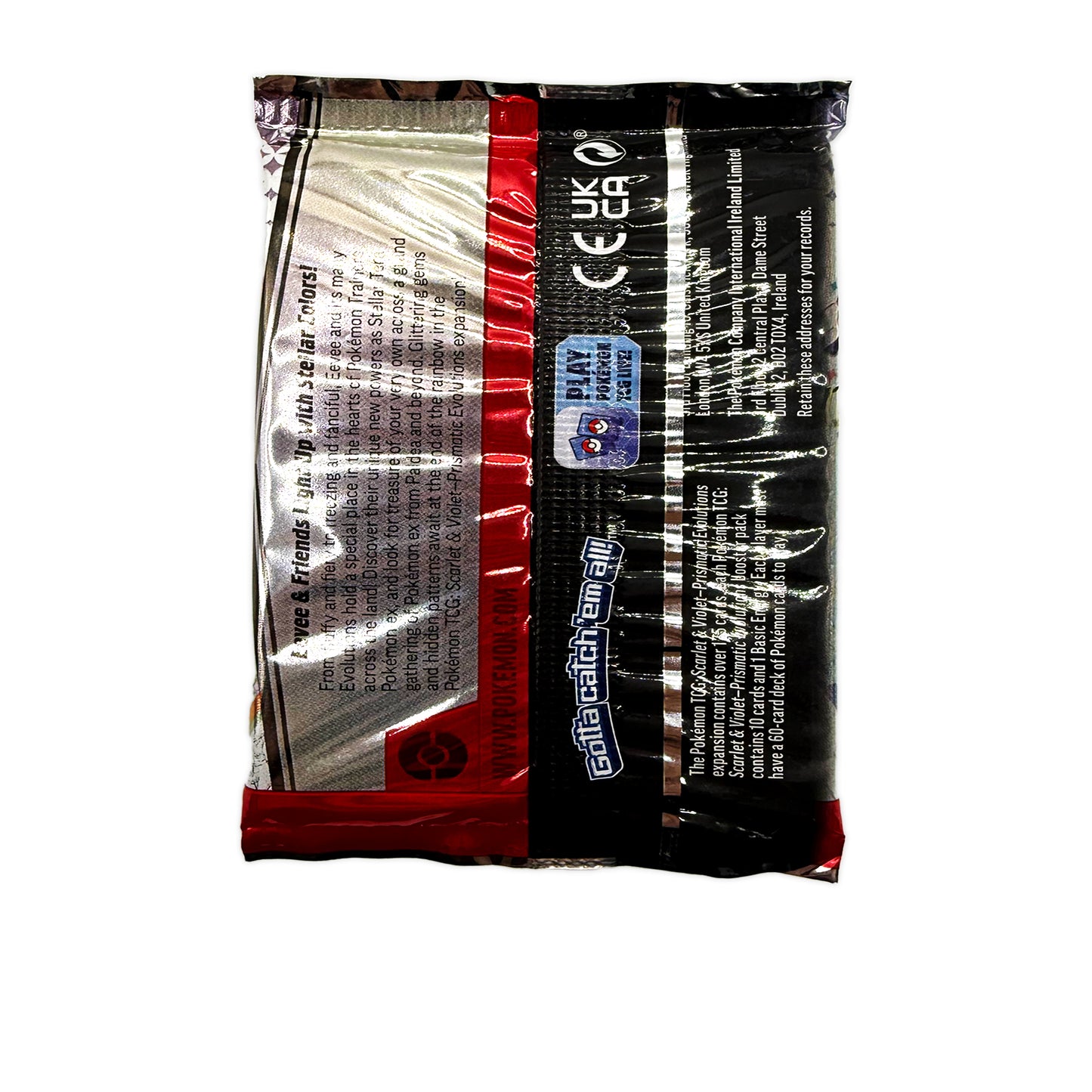 Pokémon TCG Scarlet & Violet Prismatic Evolutions Single Booster Pack